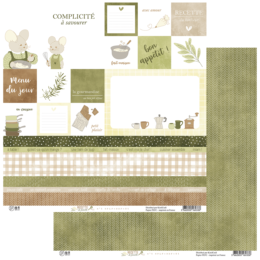 HA.PI LITTLE FOX - Papier RECETTE DE FAMILLE  Papier n°1