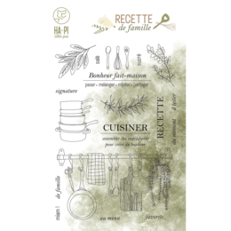 Tampon Clear - CUISINER - Collection RECETTE DE FAMILLE - Hapi Little Fox