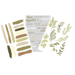 HA.PI LITTLE FOX - Transferts Rub Ons  - RECETTE DE FAMILLE