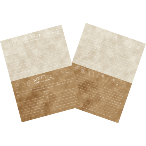 HA.PI LITTLE FOX - CARTES RECETTE DE FAMILLE