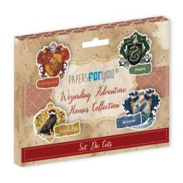 Papers For You - Assortiment DIE CUT WIZARDING ADVENTURE HOUSES COLELCTION