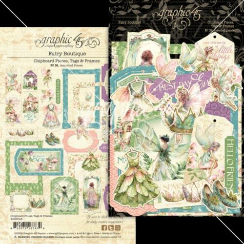 TAGS & FRAMES - Tags & Frames FAIRY BOUTIQUE : Collection Graphic 45