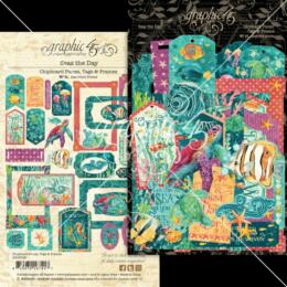 TAGS & FRAMES - Tags & Frames SEAS THE DAY : Collection Graphic 45