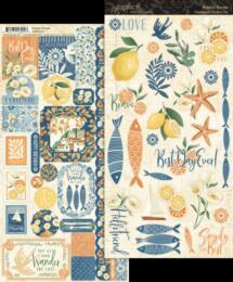 STICKERS SET - Stickers SCENIC ROUTE - Collection Graphic 45