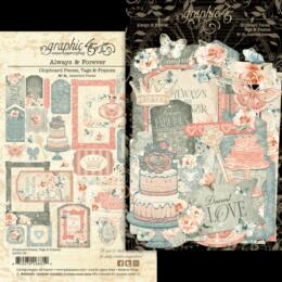 TAGS & FRAMES - Tags & Frames ALWAYS & FOREVER : Collection Graphic 45