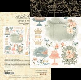 RUBONS - Tranfert ALWAYS AND FOREVER - Collection Graphic 45