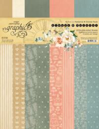 Graphic 45 - ALWAYS AND FOREVER -  Patterns & Solids  A4 8.5x11