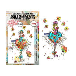 Tampon Clear Aall And Create - N°1400 PIROUETTE OF PETALS