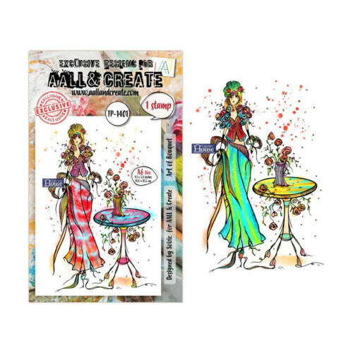Tampon Clear Aall And Create - N°1401 ART OF BOUQUET