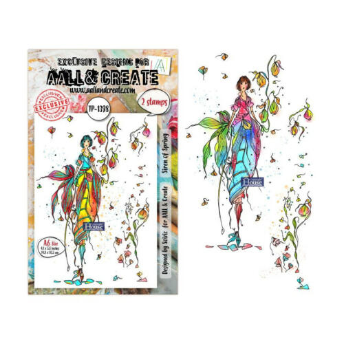 Tampon Clear Aall And Create - N°1398 SIREN OF SPRING