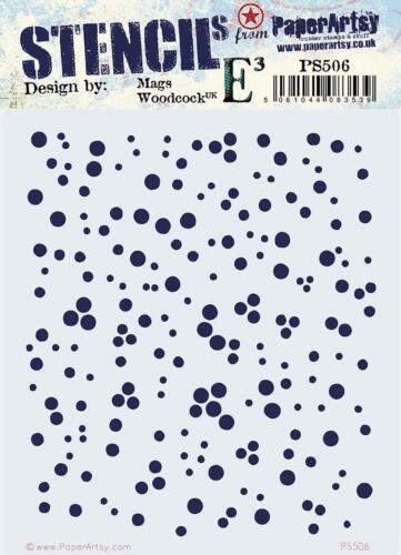 Pochoir PAPERARTSY - Stencil MAGS WOODCOCK PS506