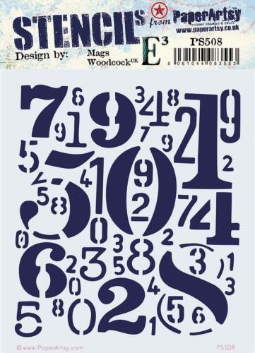 Pochoir PAPERARTSY - Stencil MAGS WOODCOCK PS508