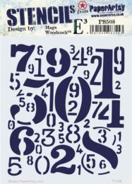 Pochoir PAPERARTSY - Stencil MAGS WOODCOCK PS508