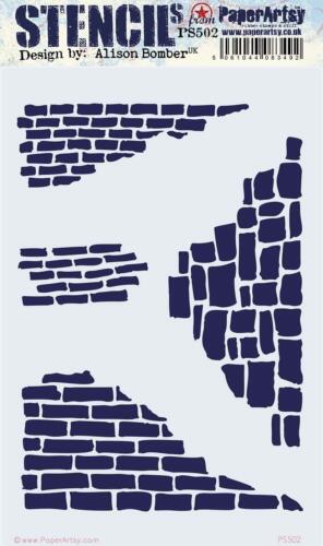Pochoir PAPERARTSY - Stencil ALISON BOMBER PS502