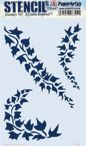 Pochoir PAPERARTSY - Stencil ALISON BOMBER PS487