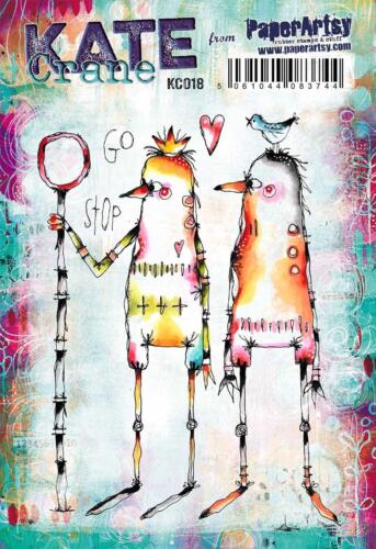 Tampon Cling PaperArtsy - by KATE CRANE - Tampon KC018