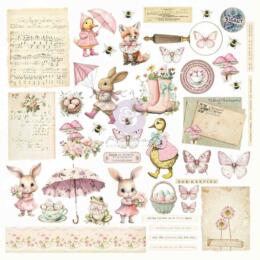 Prima Marketing - SWEET SPRING - Ephemera  Bunnies & Butterflies
