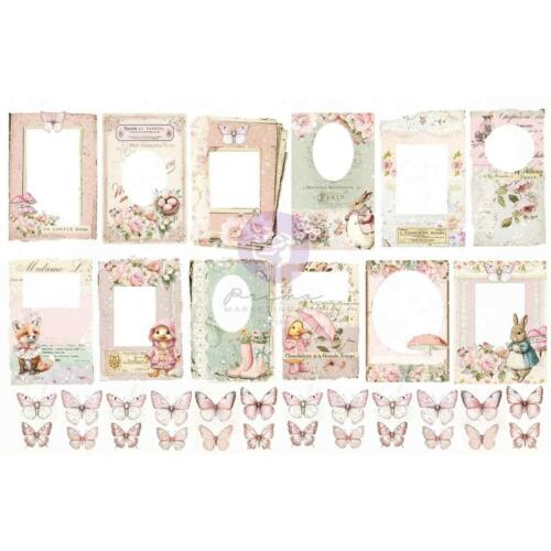Prima Marketing - SWEET SPRING - Ephemera Butterflies & Frames