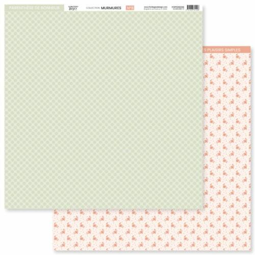 Florilèges Design - MURMURES - Papier n°8 Parenthèse de Bonheur 