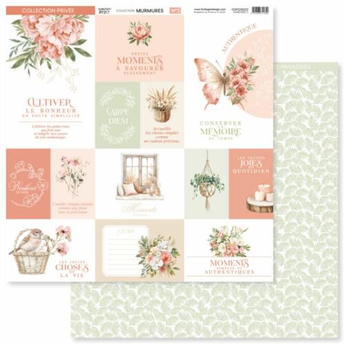 Florilèges Design - MURMURES - Papier n°3 Collection Privée