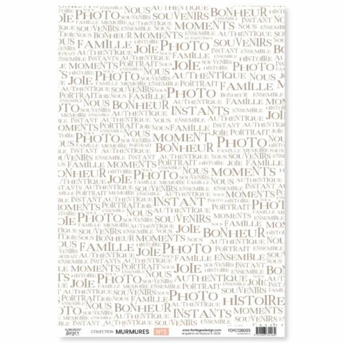 Florilèges Design - MURMURE  - Papier Calque A4 n°3