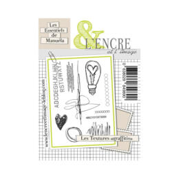 Tampon Clear - LES TEXTURES GRAFFITIS - Collection Les Essentiels de Manuela - L'Encre & l'Image