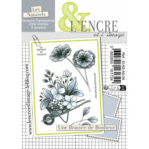 Tampon Clear - UNE BRASSEE DE BONHEUR - Collection Les Naturels - L'Encre & l'Image