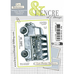 Tampon Clear -  LES PETITS DELICES - Collection Les Bohèmes - L'Encre & l'Image