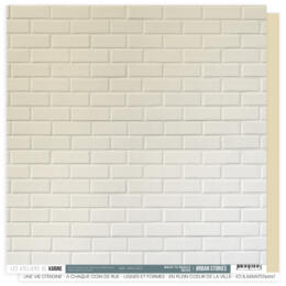 Les Ateliers de Karine - BACK TO BASICS - BEIGE ( URBAN STORIES )