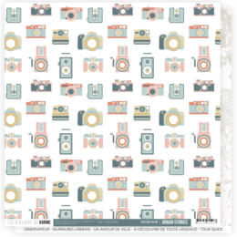 Les Ateliers de Karine - URBAN STORIES - Papier n°3 Zoom Sur