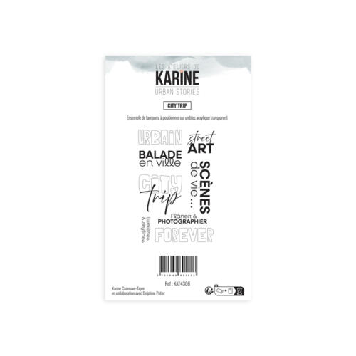 Tampons Clear - URBAN STORIES - CITY TRIP - Les Ateliers de Karine