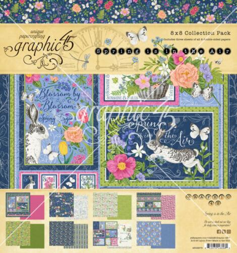 Graphic 45 - SPRING IS IN THE AIR  - Collection Pack 8x8