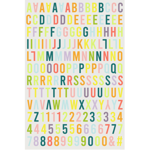 HA.PI LITTLE FOX - Stickers Puffy Alphabet  - BANDE ORIGINALE 2026 FACE A