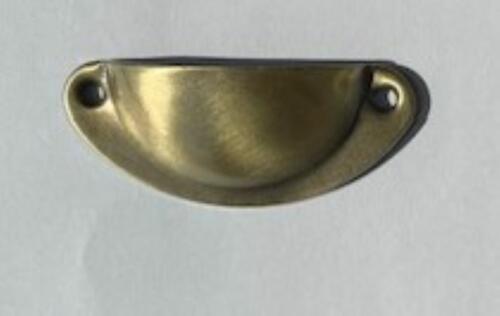 Poignée Cartonnage - 1/2 COQUE Bronze 50x22mm - VOSPCB5020