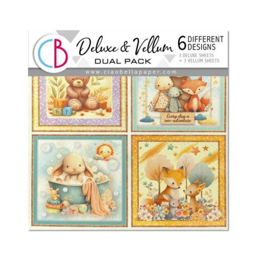 CIAO BELLA - Deluxe & Vellum 6x6  - LUNIBLOOM Thème Bébé