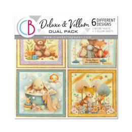 CIAO BELLA - Deluxe & Vellum 6x6  - LUNIBLOOM Thème Bébé