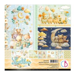 CIAO BELLA - Paper Pad 8x8 ou 20x20cm  - LUNIBLOOM Thème Bébé