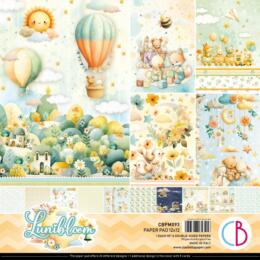 CIAO BELLA - Paper Pad 30x30cm  -  LUNIBLOOM Thème Bébé