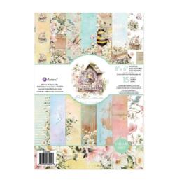 Prima Marketing - AMONG THE WILDFLOWERS - Paper Pad 8x6 - 15x20cm