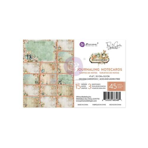 Prima Marketing - HOMEGROWN - Journaling Notecards 10x15cm