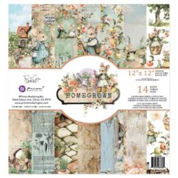 Prima Marketing - HOMEGROWN - Paper Pad 12x12 - 30x30cm