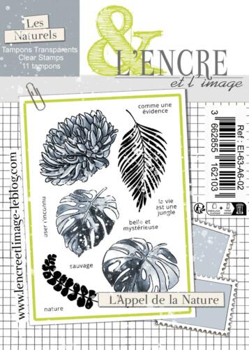 Tampon Clear -  L'APPEL DE LA NATURE - Collection Les Naturels - L'Encre & l'Image
