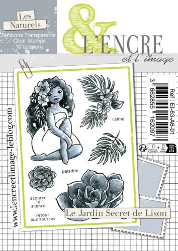Tampon Clear -  LE JARDIN SECRET DE LISON - Collection Les Naturels - L'Encre & l'Image