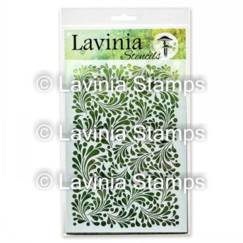 Pochoir LAVINIA STENCILS - Stencil FEATHER LEAF ST014