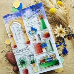 Tampon CLEAR - AMBIANCE ORIENTALE - Collection LE CHANT DES DUNES  - Chou Flowers