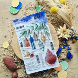 Tampon CLEAR - LUMIERE DOREE - Collection LE CHANT DES DUNES  - Chou Flowers