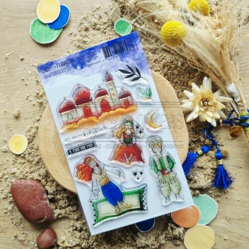 Tampon CLEAR - MILLE ET UNE NUITS - Collection LE CHANT DES DUNES  - Chou Flowers