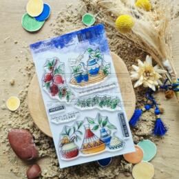 Tampon CLEAR - SAVEURS D'ORIENT - Collection LE CHANT DES DUNES  - Chou Flowers