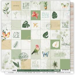 Les Ateliers de Karine - PURA VIDA - Papier n°4 Destination Bonheur
