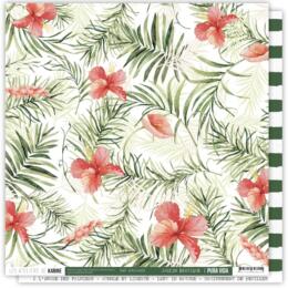 Les Ateliers de Karine - PURA VIDA - Papier n°3 Jardin Exotique